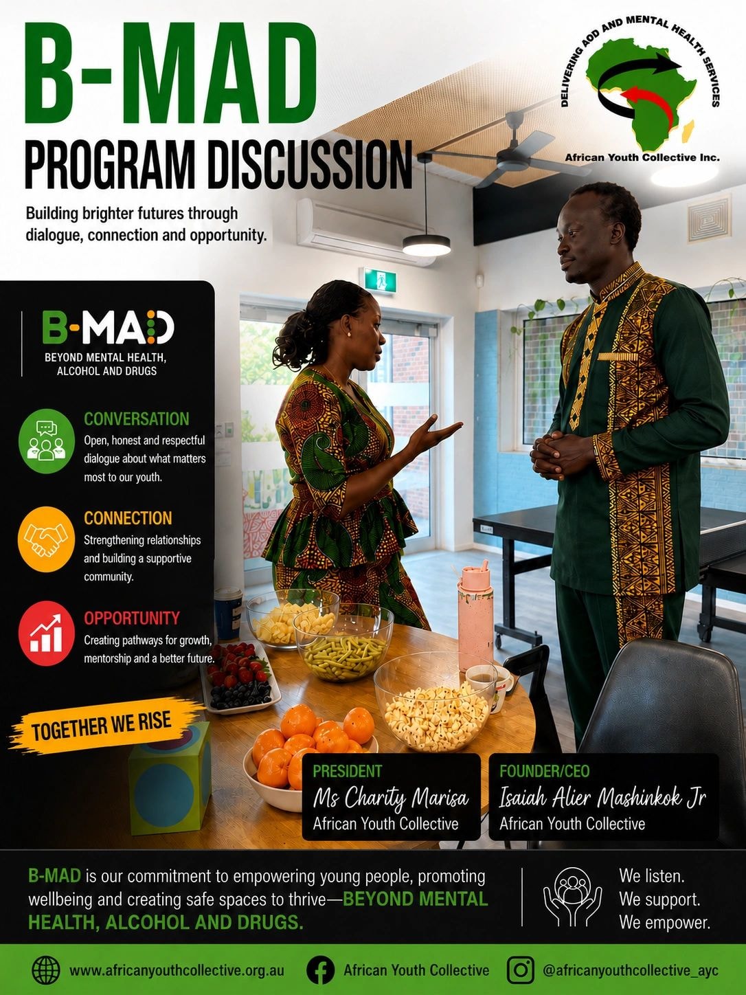 B-MAD Program Discussion